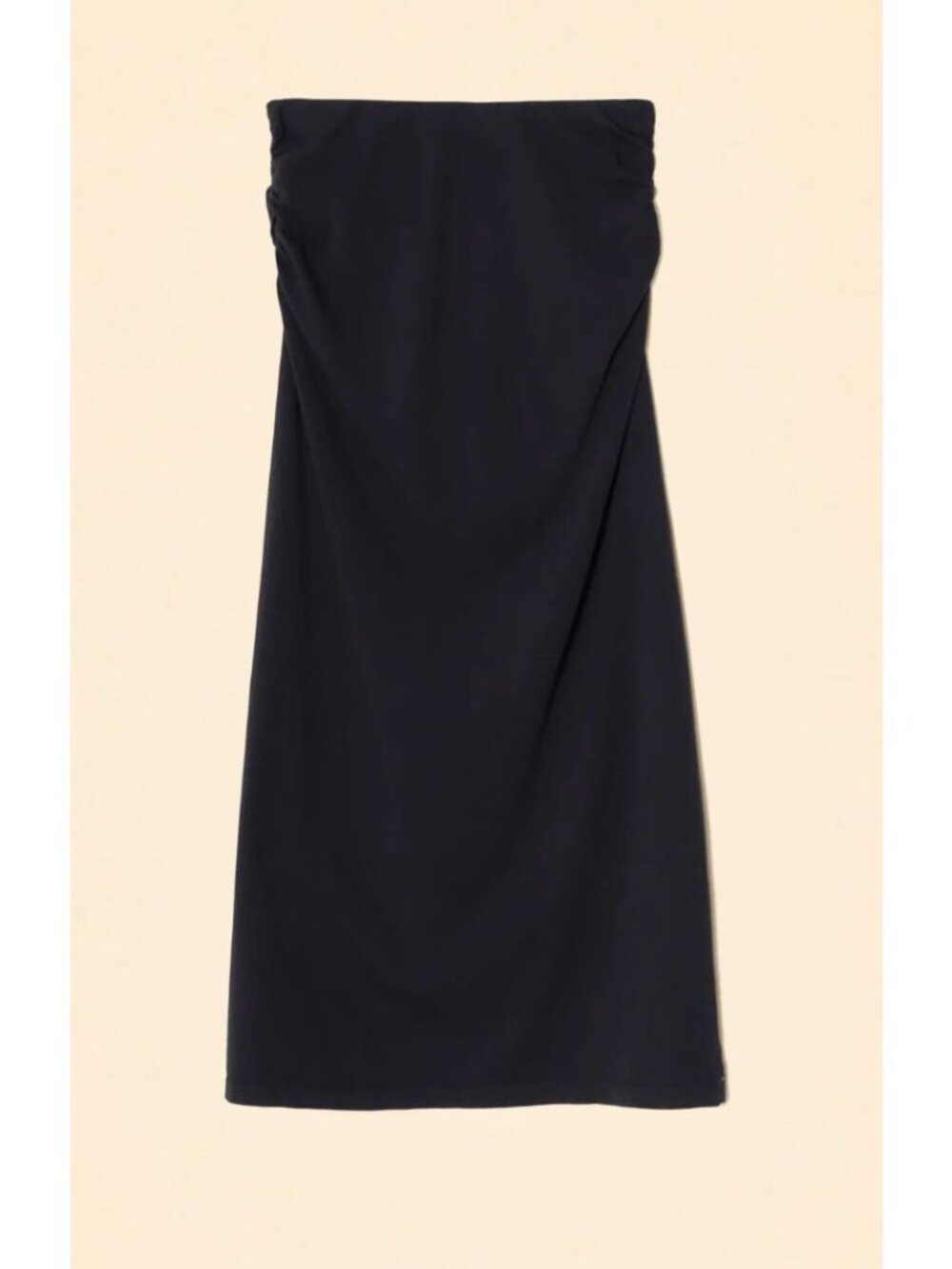XIRENA Lenny 100% Cotton Midi Skirt Black Size XS